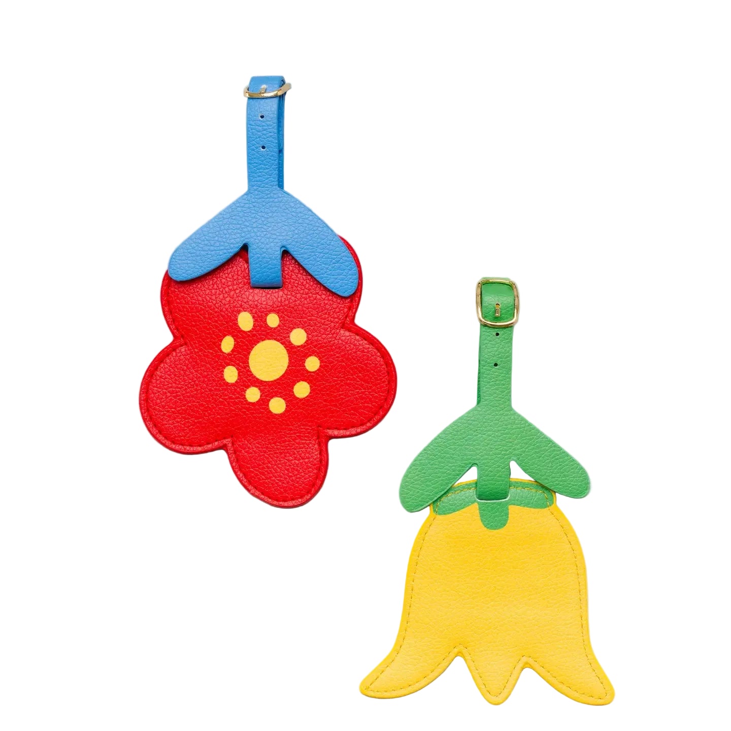 Flowers Luggage Tag Set