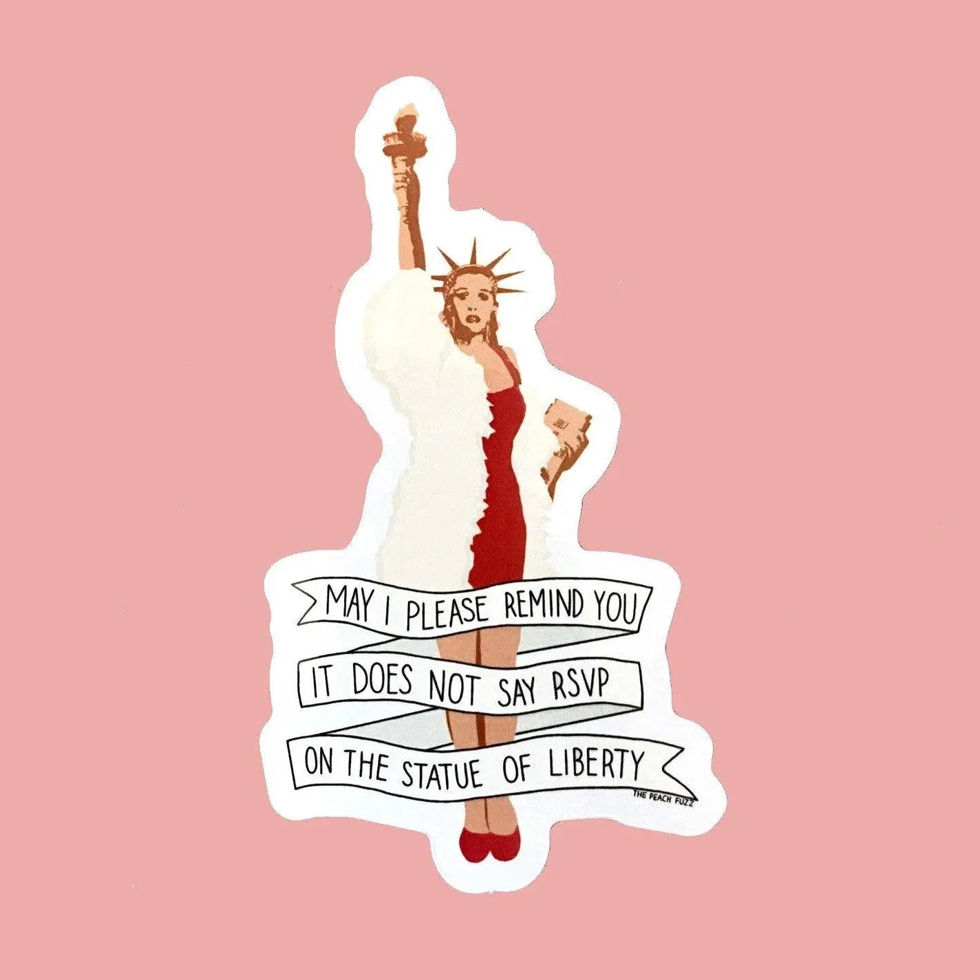 Clueless RSVP Sticker