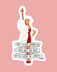 Clueless RSVP Sticker