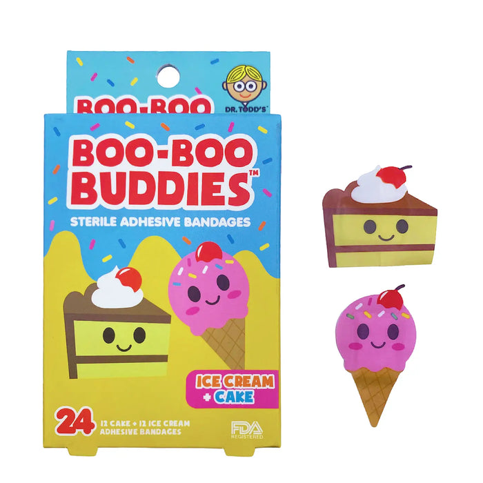 Ice Cream and Cake Bandages by Boo Boo Buddies