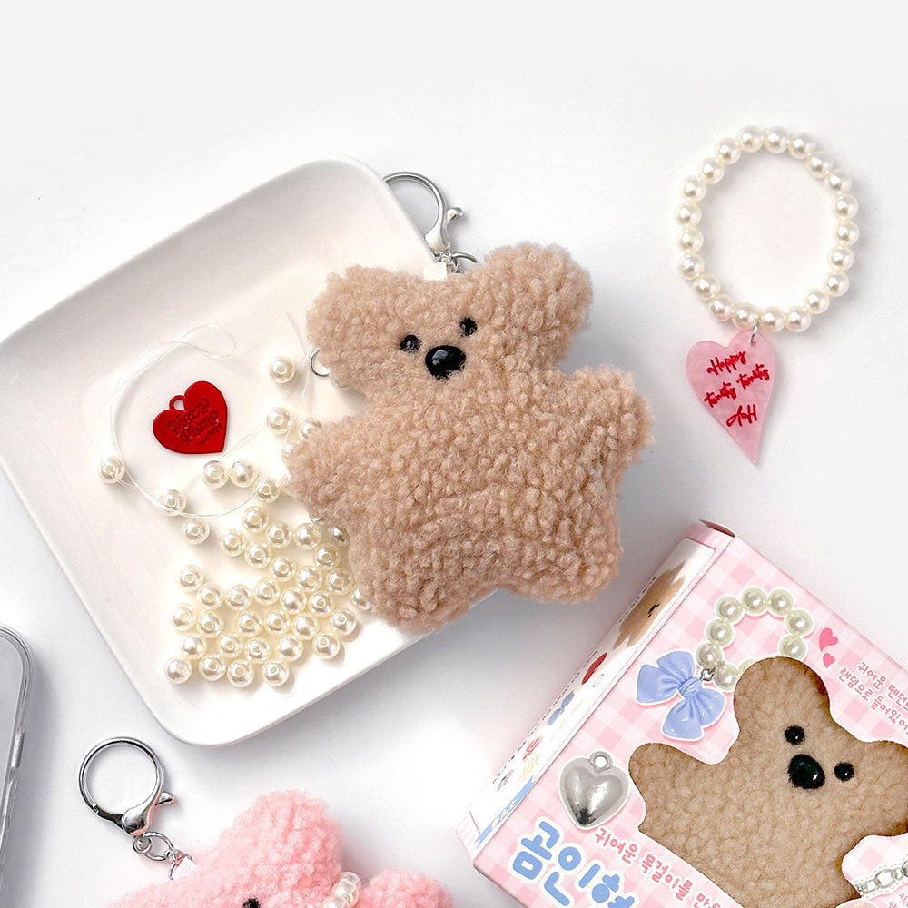 DIY Teddy Bear Keychain Decoration Kit by K-Wonderland