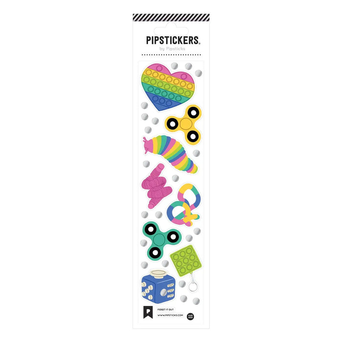 Fidget It Out Stickers by Pipsticks