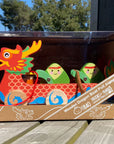 Wooden Dragon Boat Pull Along Toy