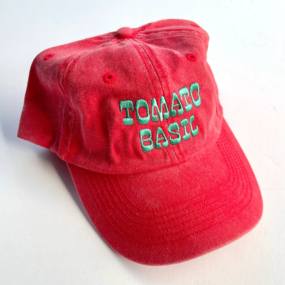 Tomato Basil Foodie Dad Hat  by The Silver Spider