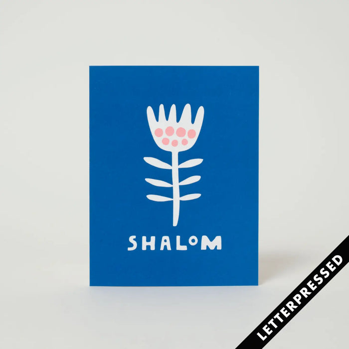 Shalom Card by Egg Press