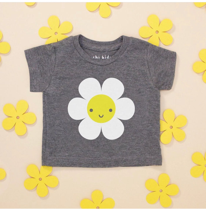 Kawaii Daisy Baby + Kids T Shirt