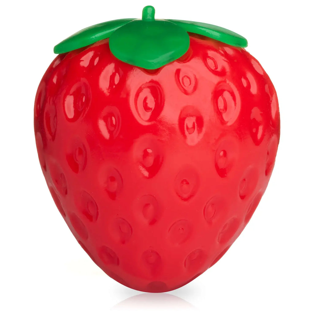 Strawberry Shaped Sensory Squishy Toy by Kawaii Slime Company