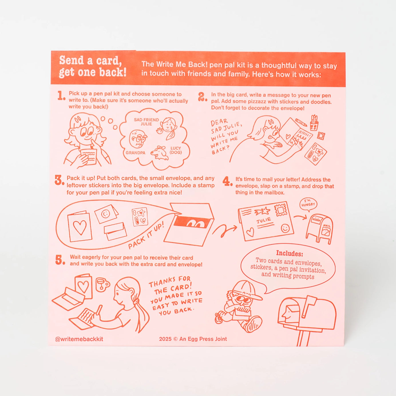 Cats Meow Write Me Back Pen Pal Kit