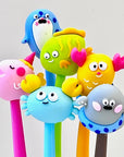 Happy Sea Animal Wiggle Gel Pen
