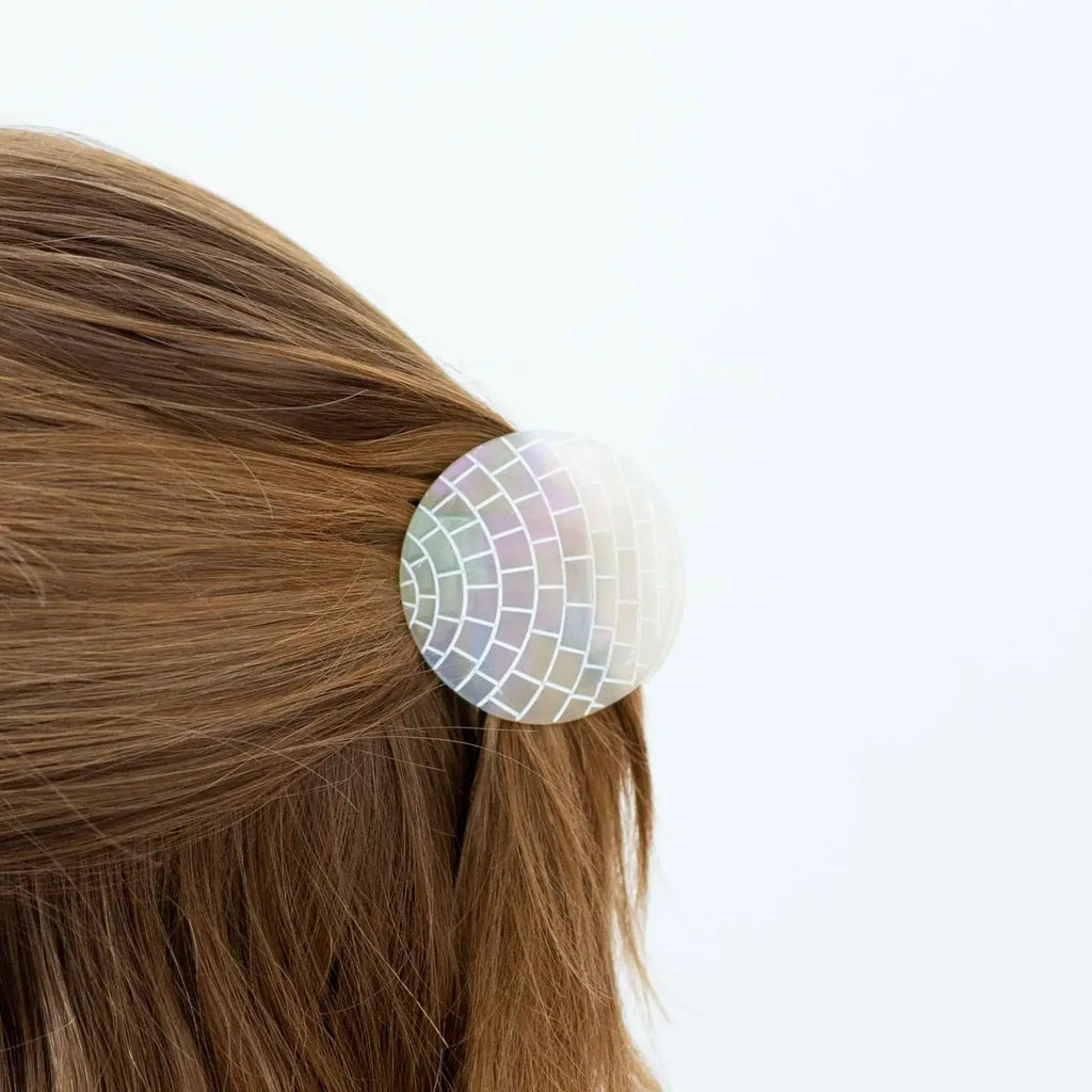 Disco Ball Hair Claw by Jenny Lemons