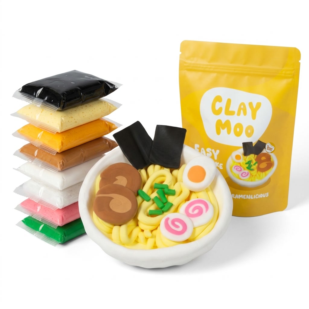 Ramen Clay Crafting Kit