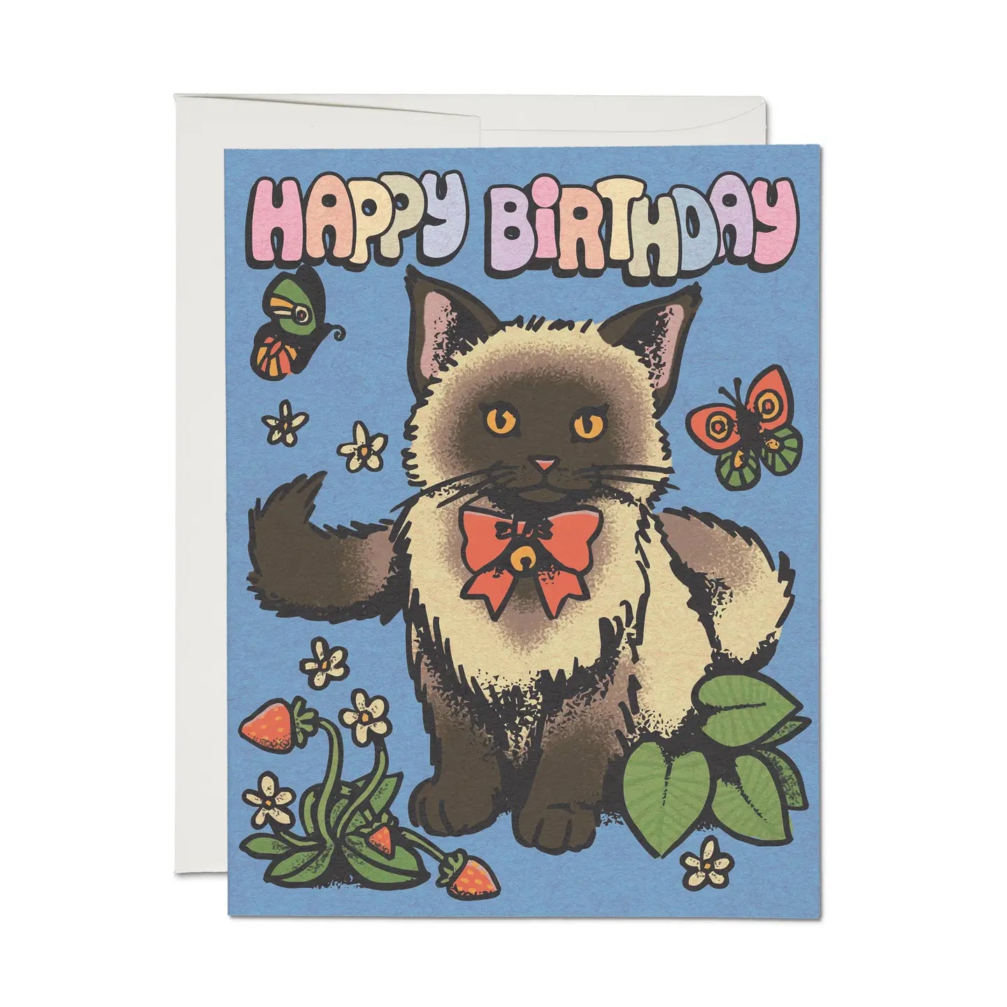 Siamese Birthday Card