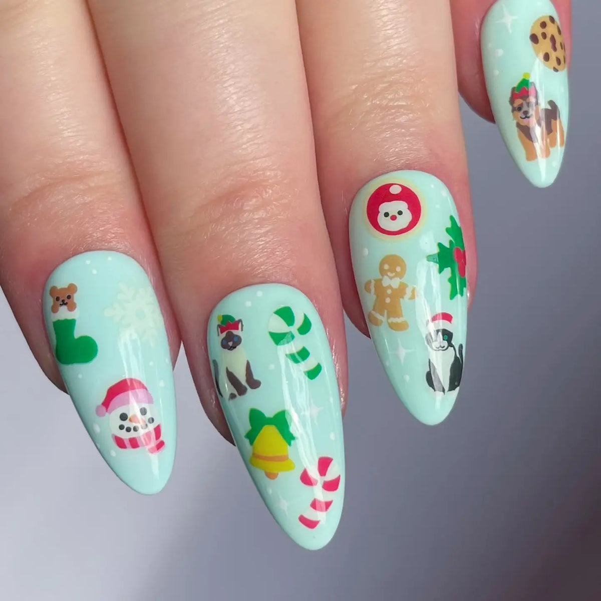 Jingle Paws Nail Stickers