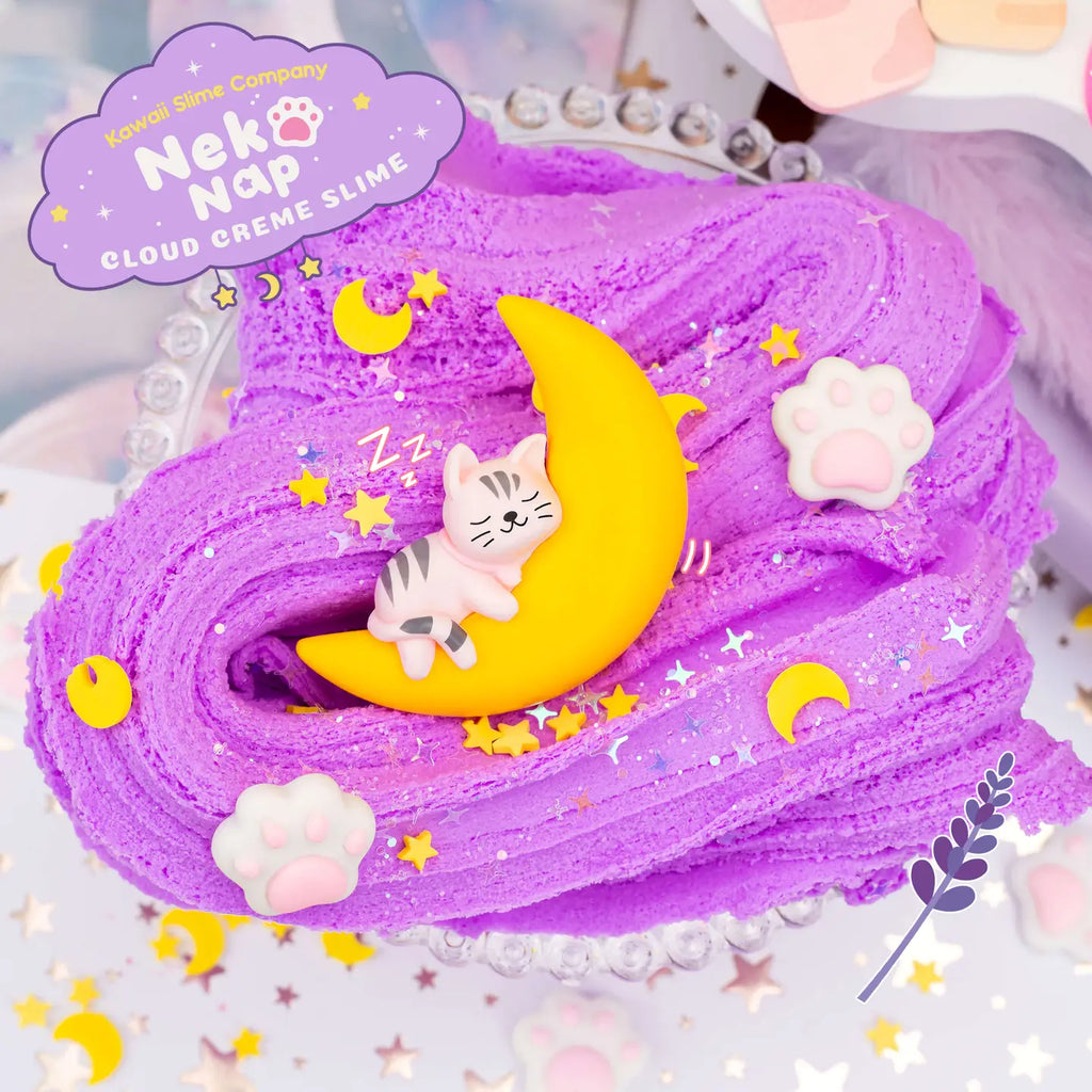 Neko Nap Cloud Creme Slime by The Kawaii Company