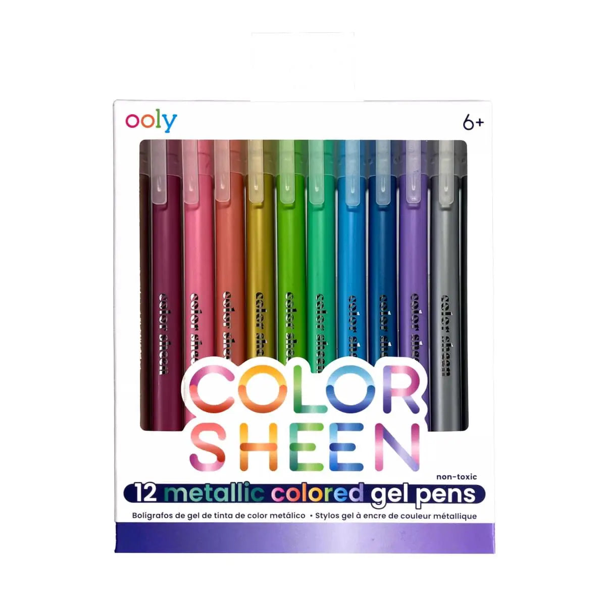 Color Sheen Metallic Gel Pens by Ooly