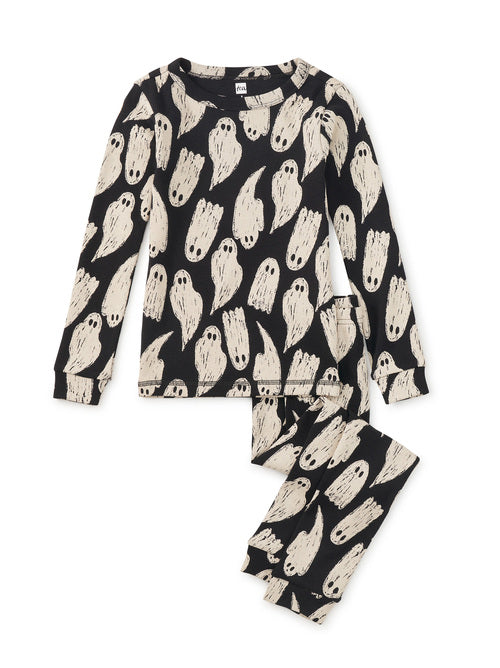 Glowing Ghosts Goodnight PJ Set by Tea Collection