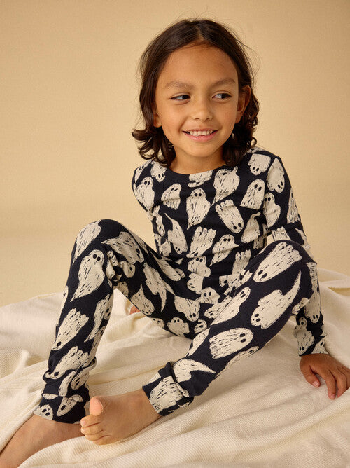 Glowing Ghosts Goodnight PJ Set by Tea Collection