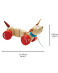 Happy Puppy Pull-Along Toy