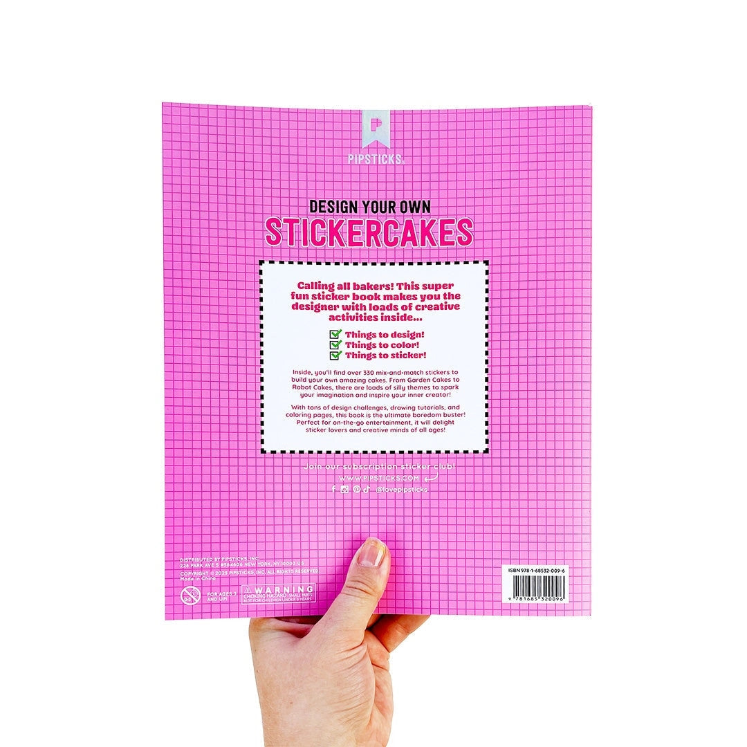 Design Your Own Sticker Book: Stickercakes