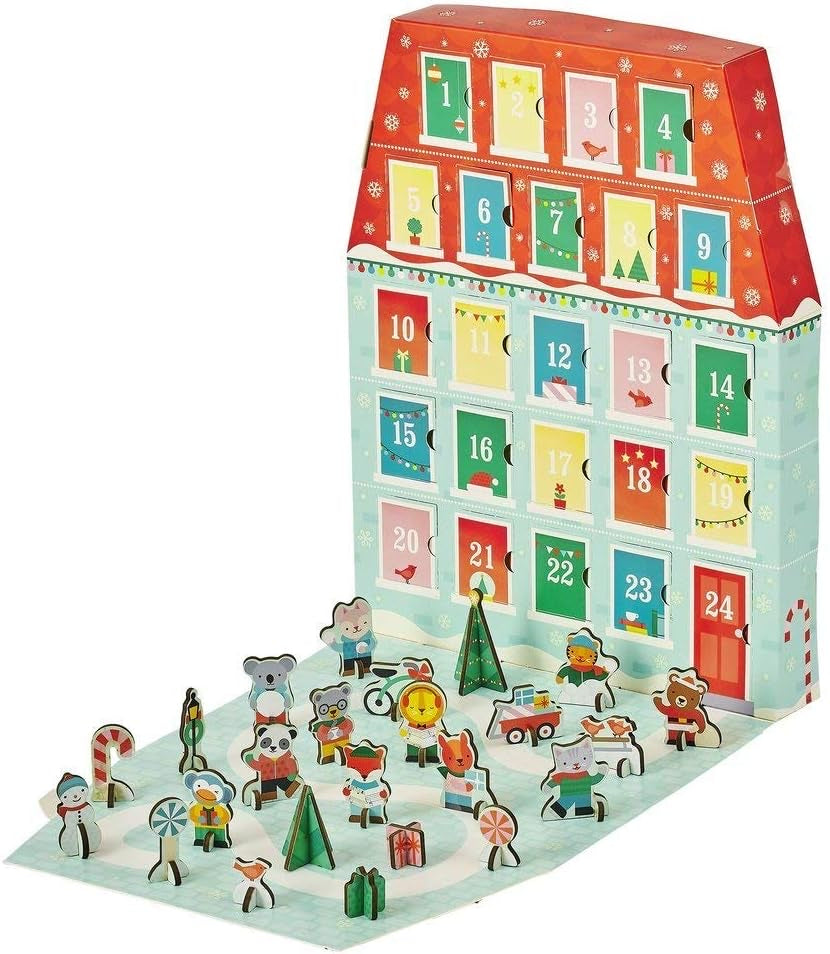Merry Christmas Pop-Out Advent Calendar by Petit Collage
