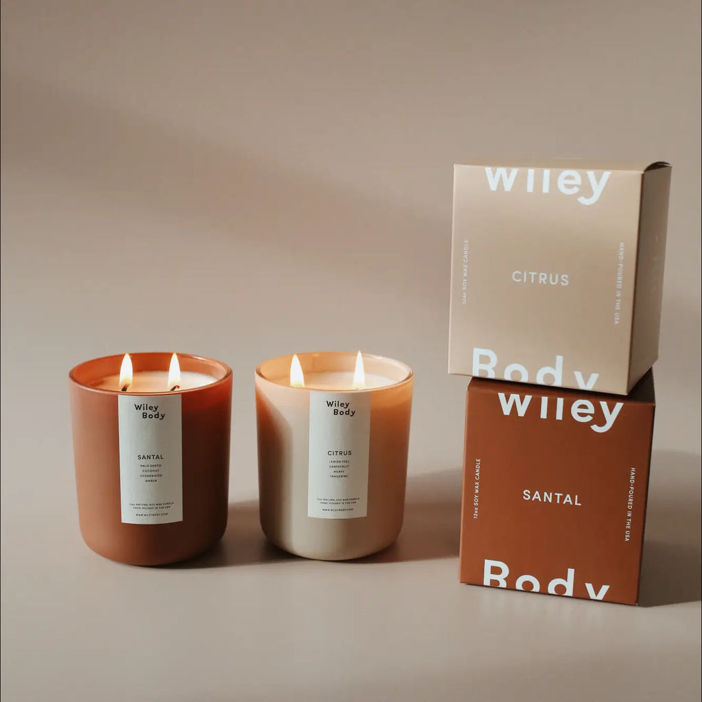 The Candle- Citrus by Wiley Body