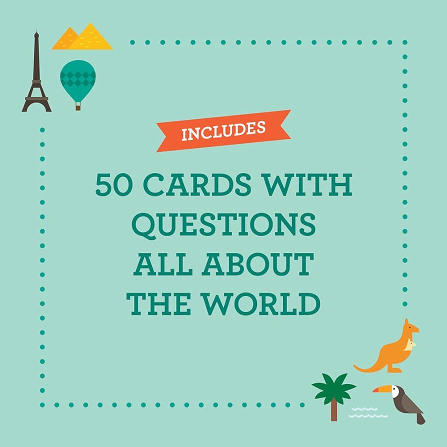 Our World Trivia Cards by Petit Collage