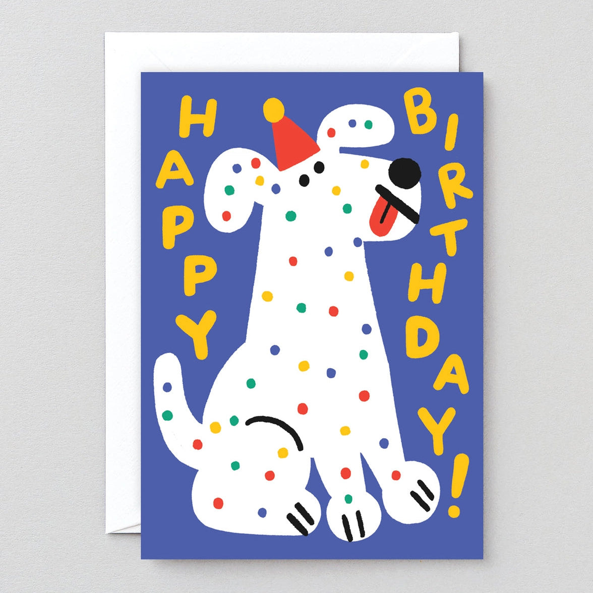 Spotty Dog Birthday Card