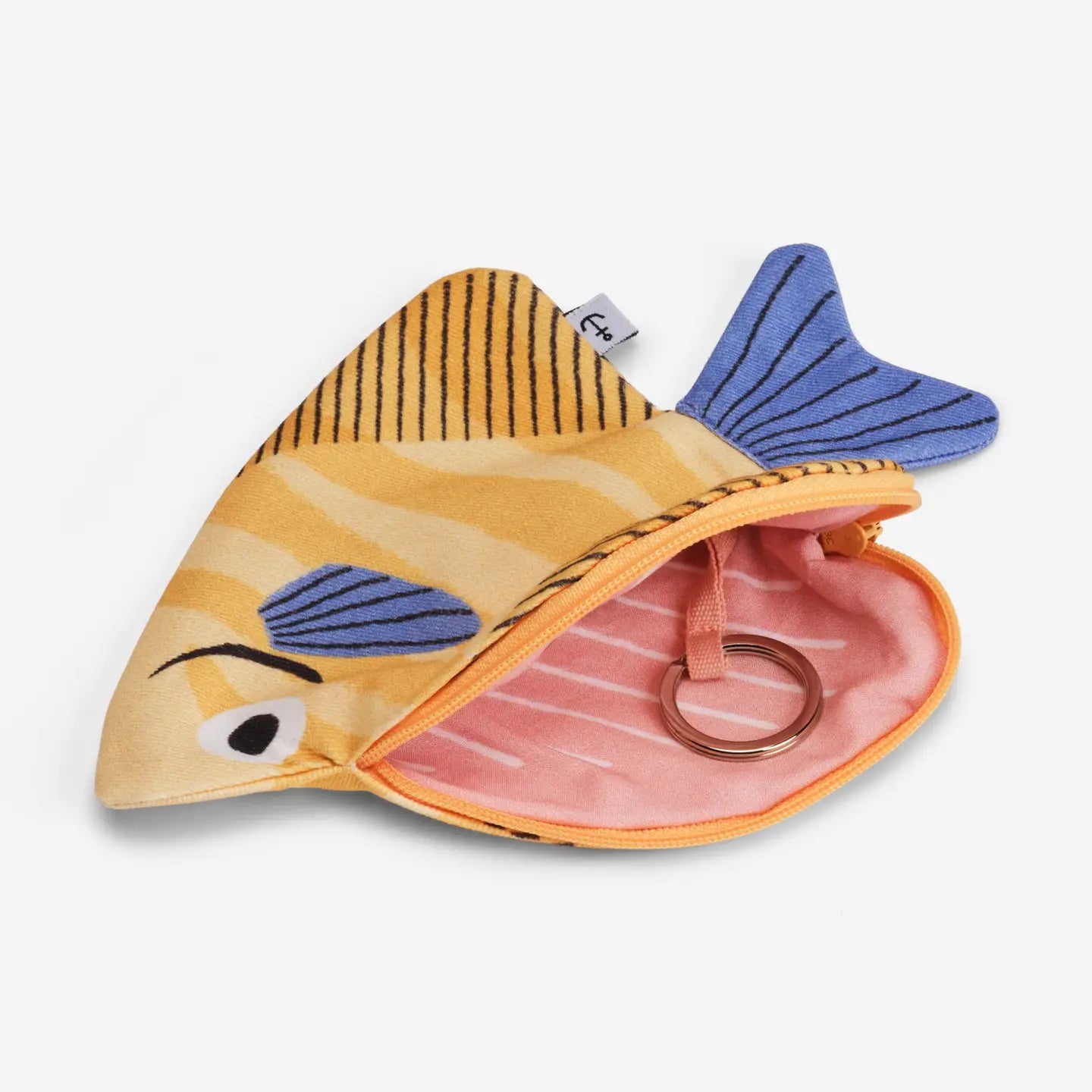 Yellow Moonyfish Keychain &amp; Purse