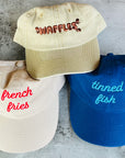 Tinned Fish Foodie Adult Dad Hat