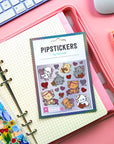 Playing With Hearts Sticker Sheet
