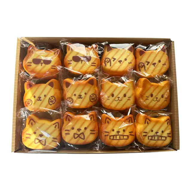 Nyang Nyang Cat Bread Squishy