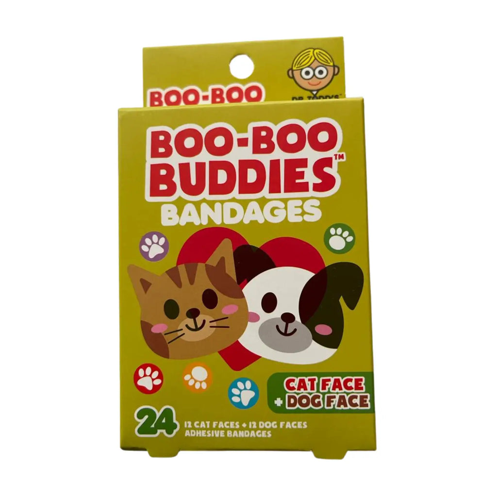 Dog and Cat Face Bandages by Boo Boo Buddies Mochi Kids