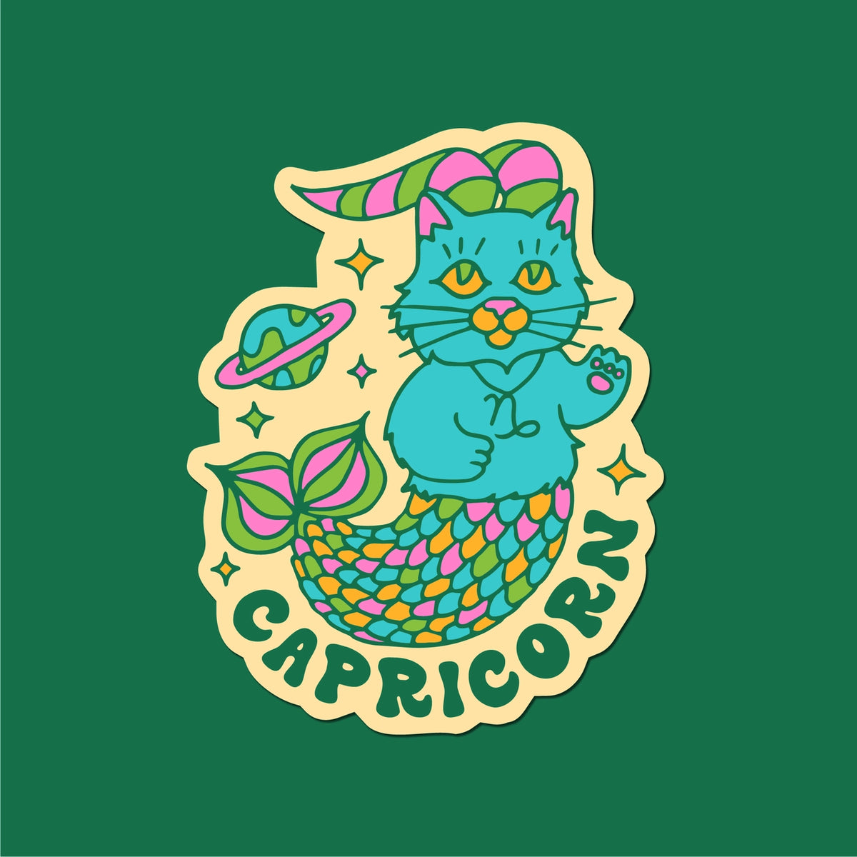 Astrology Cats Sticker