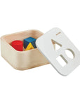 Shape & Sort It Out Bin by Plan Toys