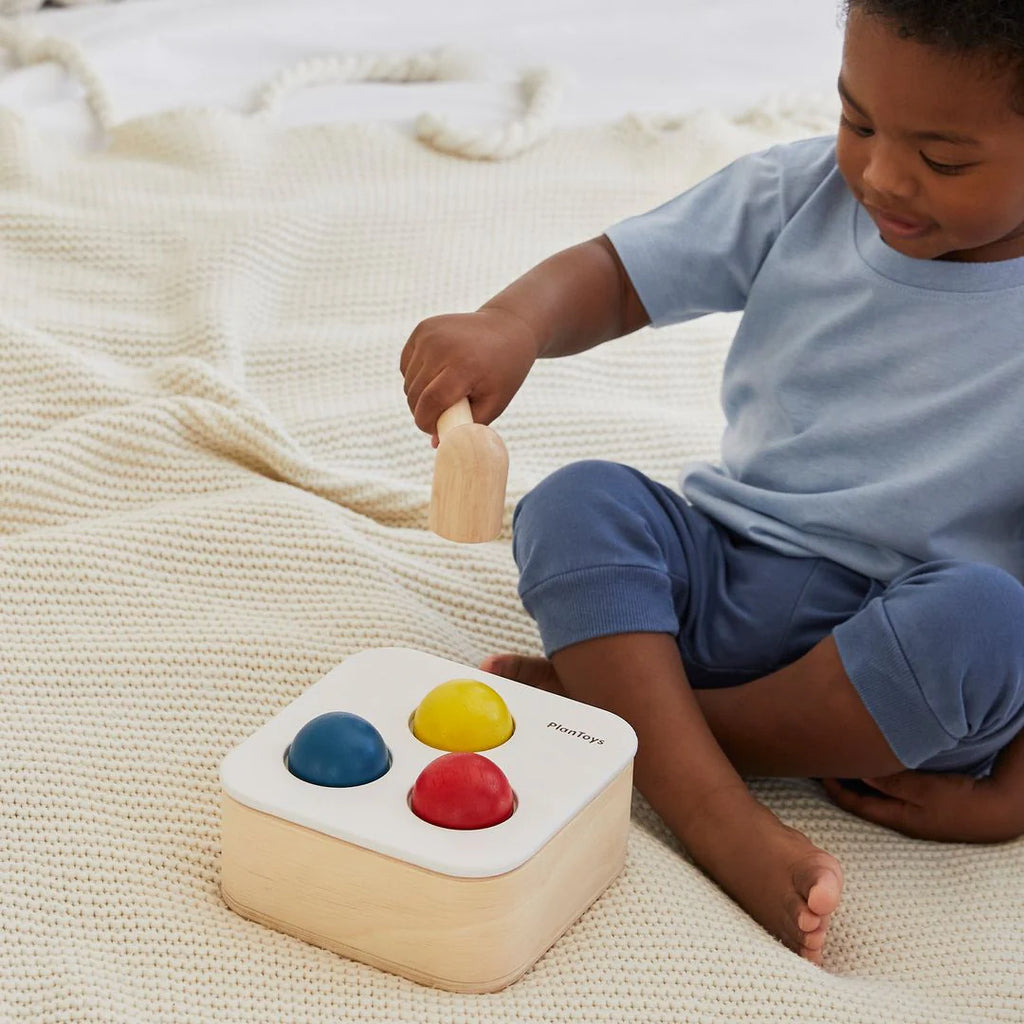 Punch & Drop Bin by Plan Toys