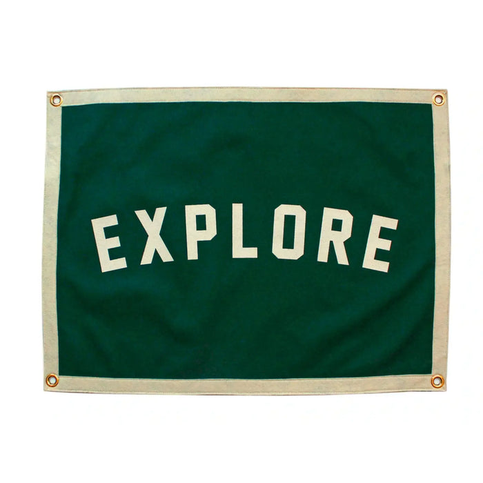 Exploring Camp Flag by Oxford Pennant