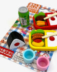 Picnic Eraser Set