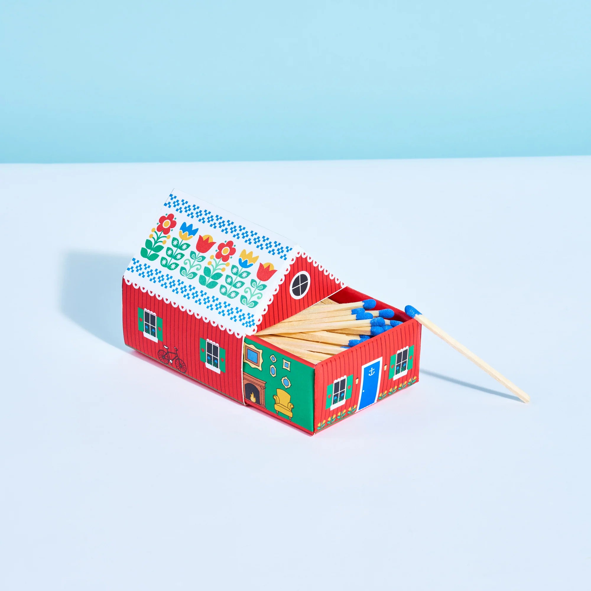 Swedish Dream Tiny Living Red Matchbox Cottage
