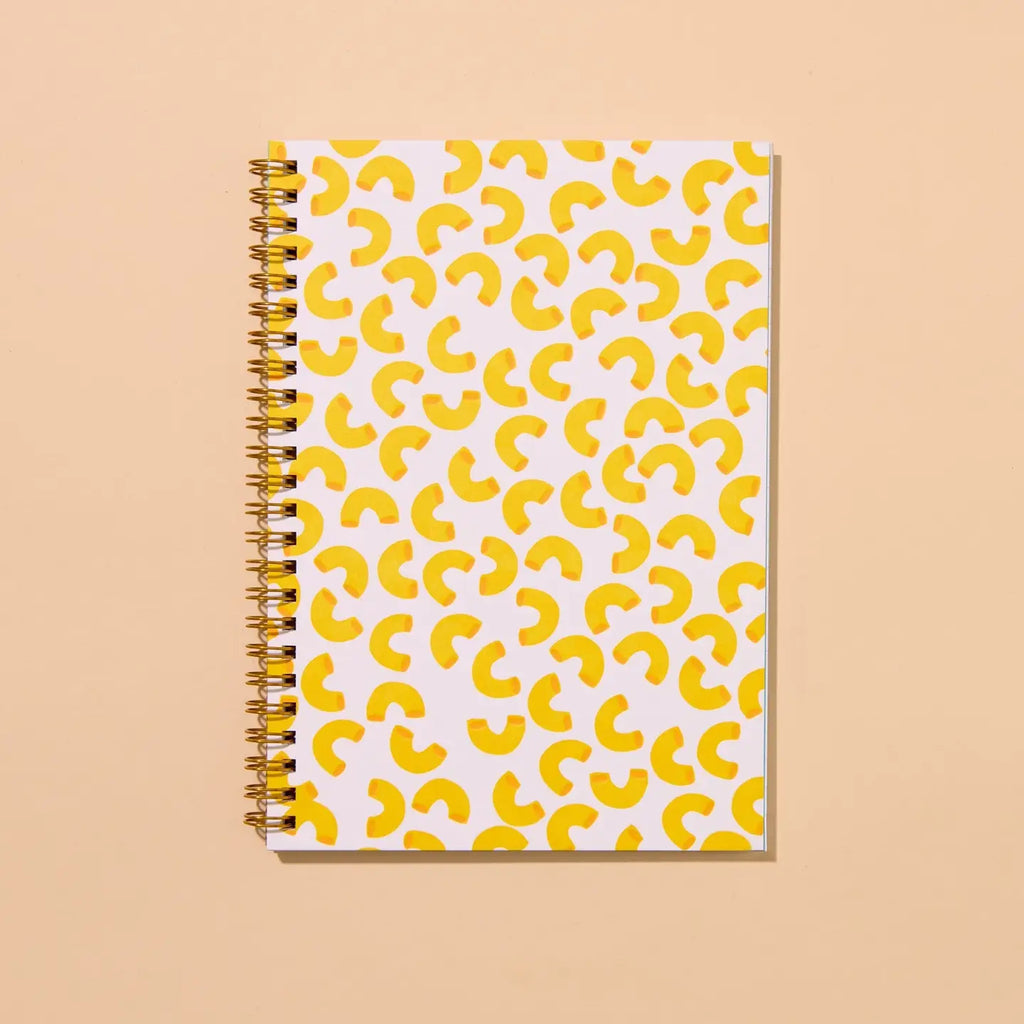 Macaroni A5 Lettepress Spiral Notebook by And Here We Are