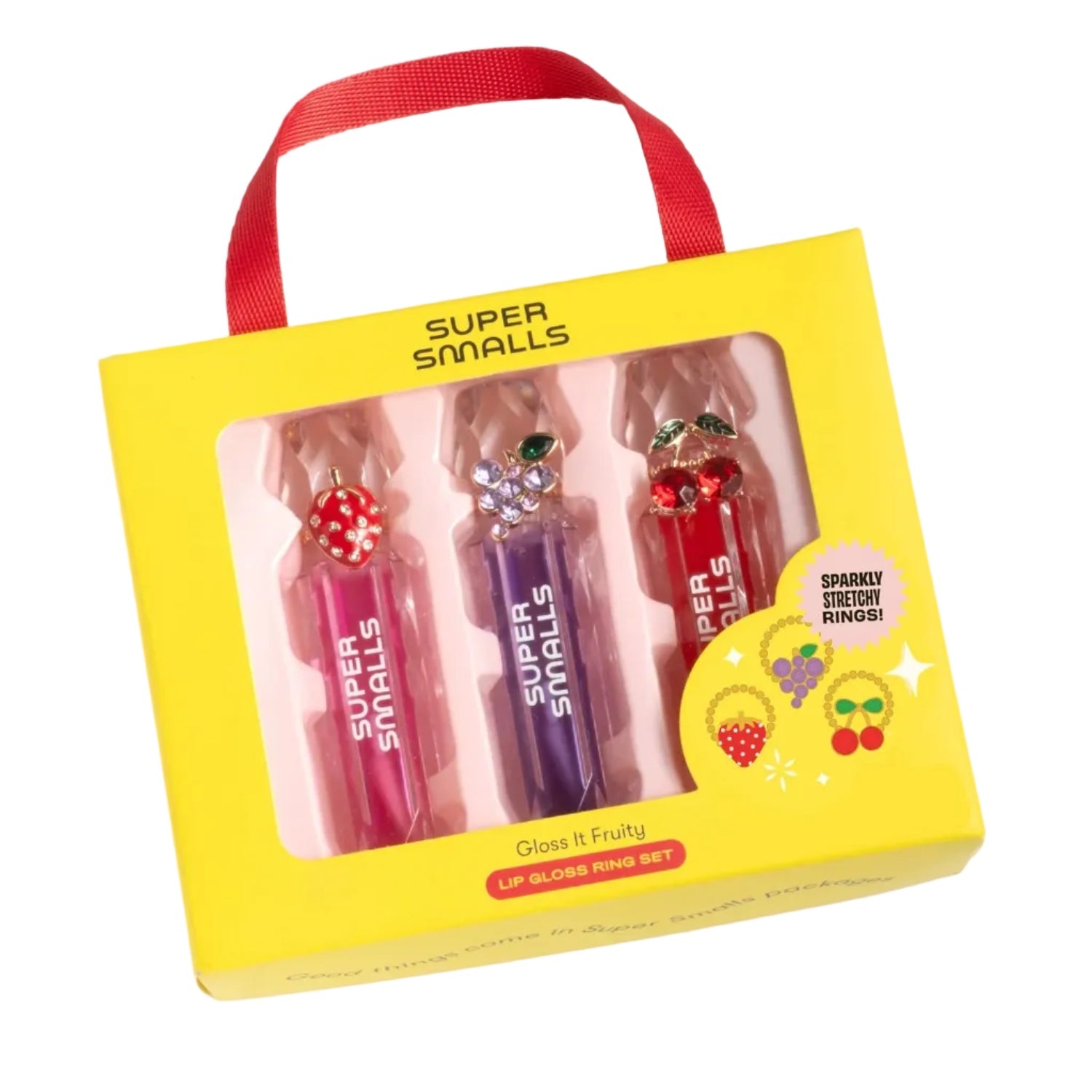Gloss It Fruity Lip Gloss Ring Set