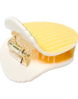 Ruffle Chip Hair Claw by Jenny Lemons