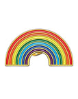 Rainbow Enamel Pin by Gunner and Lux