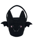 SALE Halloween Bat Rope Trick or Treat Basket by Lucy's Room