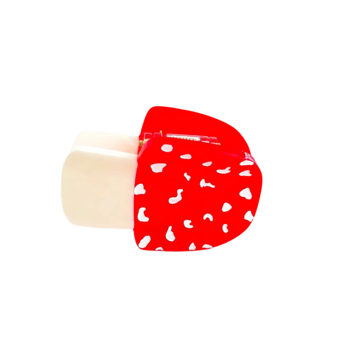 Mini Mushroom Hair Claw by Jenny Lemons