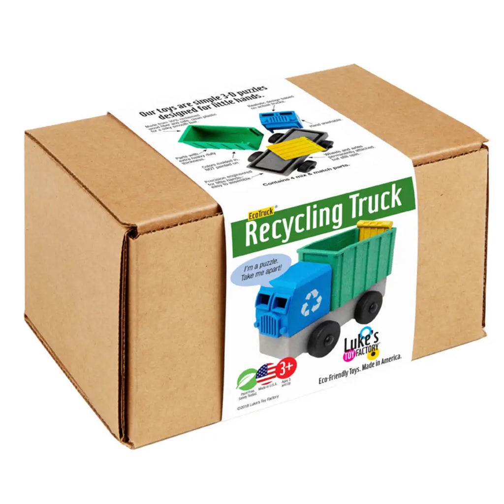 Recycling Truck by Luke's Toy Factory