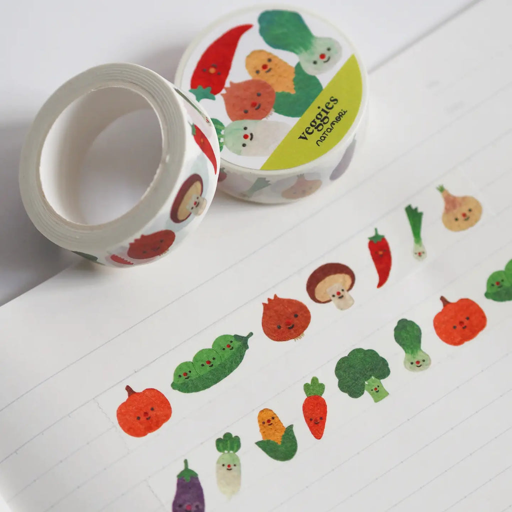 Veggies Washi Tape by natamori