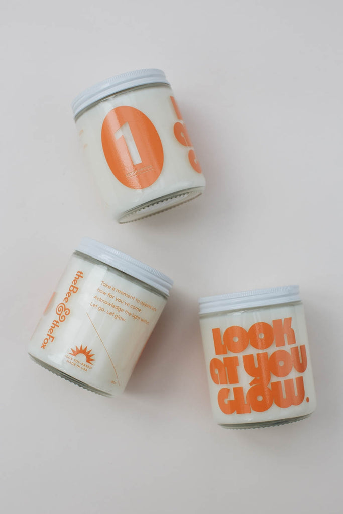 Look At You Glow No.1 - Sandalwood Candle by The Bee & The Fox