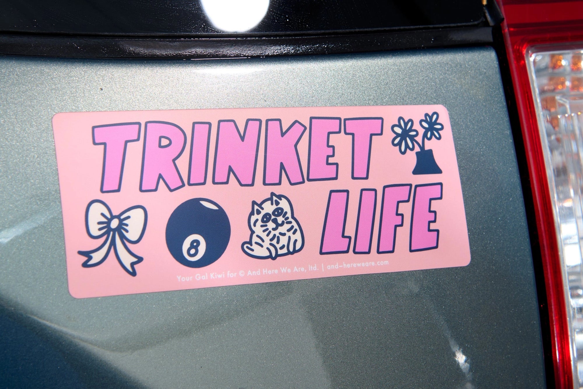 Trinket Life Vinyl Bumper Sticker