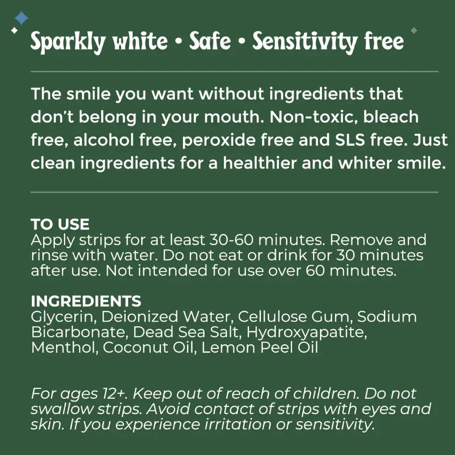 Whitening Strips by Happy Tooth