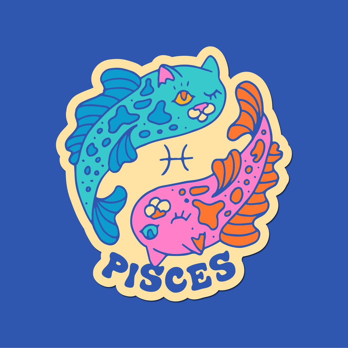 Astrology Cats Sticker